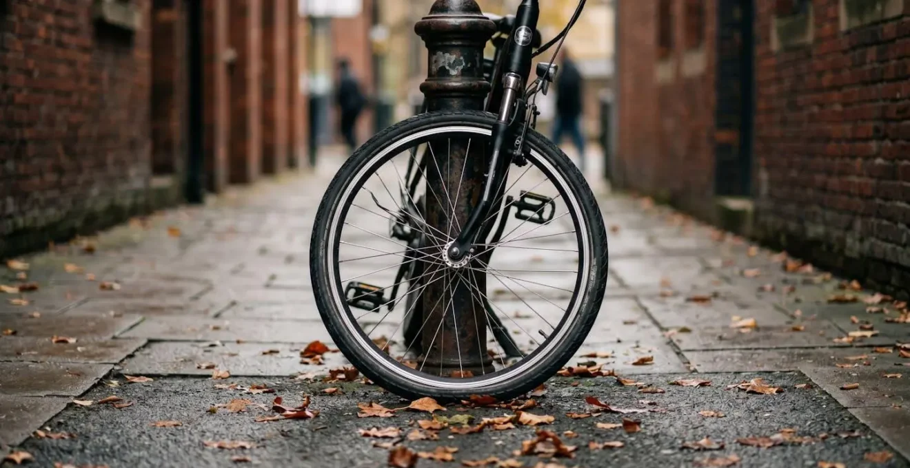 Damaged e-bike aftermath illustrating personal liability and insurance risks