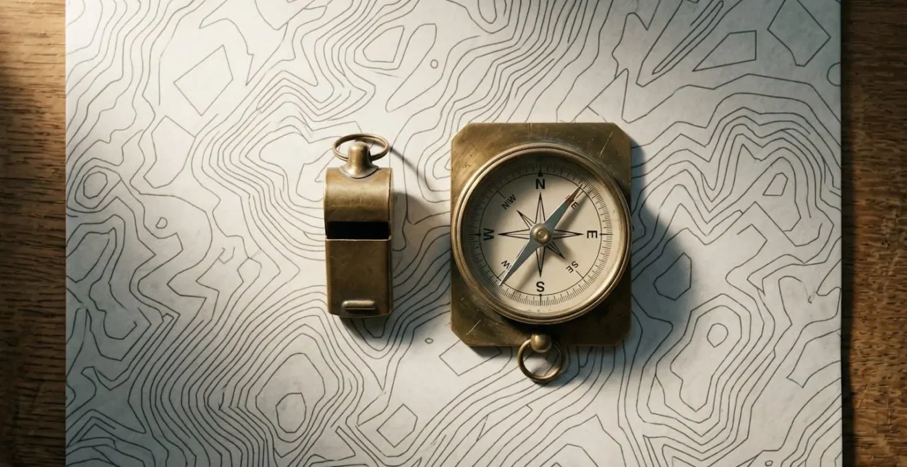 Symbolic representation of emergency communication in remote outdoor environment